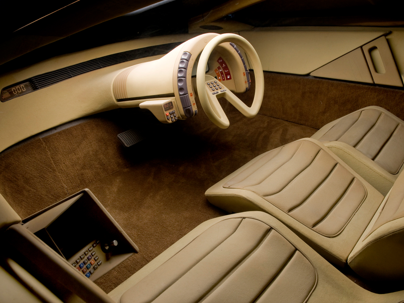 Illustration for article titled Utterly Bitchen Car Dashboards Inspired By Spaceships